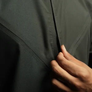 Jubah Pria Premium Hunais Lengan Pendek Jafar Series DARK OLIVE 2